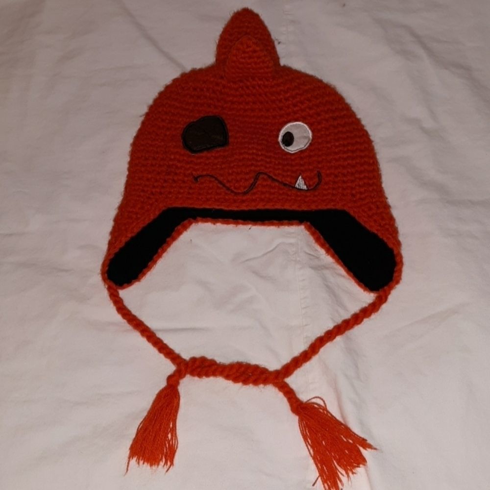 Chaos Monster Maniac Ear Flap‎ Knitted Hat